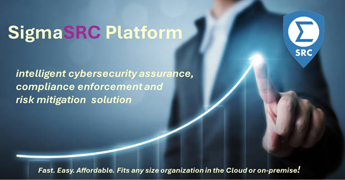 SigmaSRC scalable cybersecurity solutions growth chart for organizations from startups to enterprises
