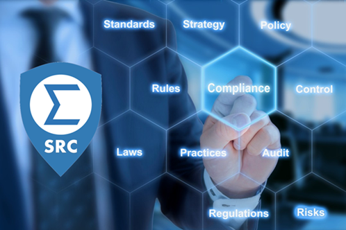 SigmaSRC GRC platform supporting NIST, SOC 2, HIPAA, PCI-DSS, ISO 27001 and other compliance frameworks